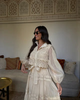 Vestido Lumière – Edição Exclusiva com Renda Bordada