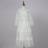 Vestido Lumière – Edição Exclusiva com Renda Bordada