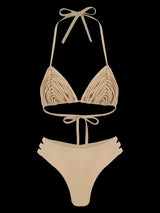 Biquini detalhado cintura alta