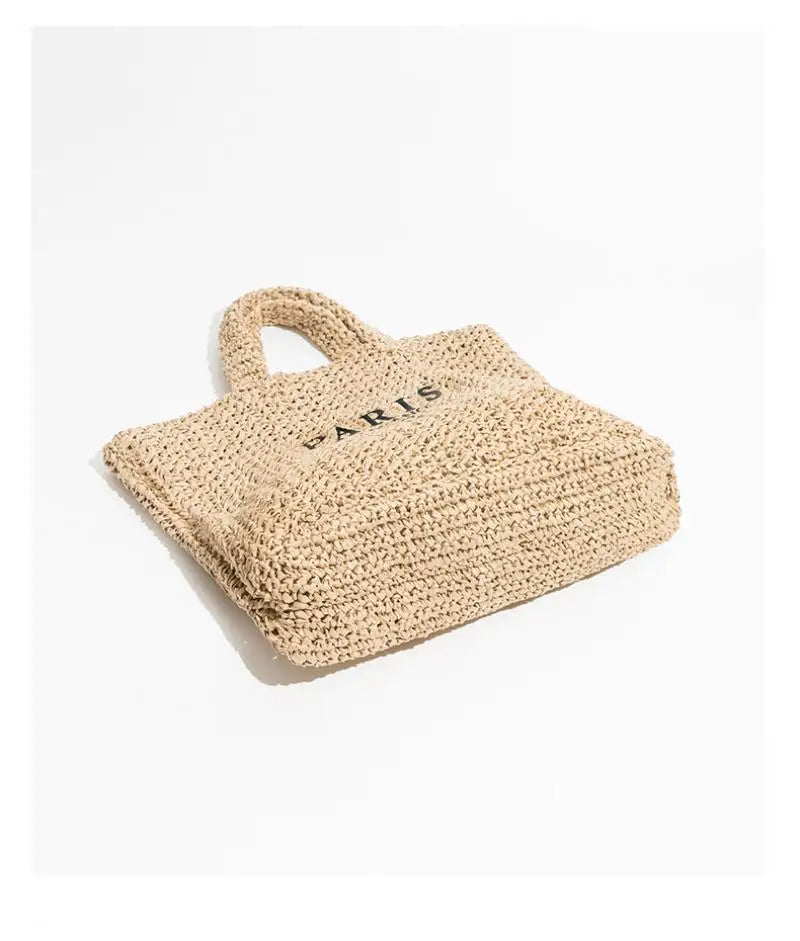 Bolsa Rafia resort - linha luxo