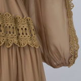 Vestido Lumière – Edição Exclusiva com Renda Bordada