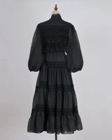 Vestido Lumière – Edição Exclusiva com Renda Bordada