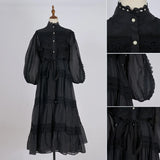 Vestido Lumière – Edição Exclusiva com Renda Bordada