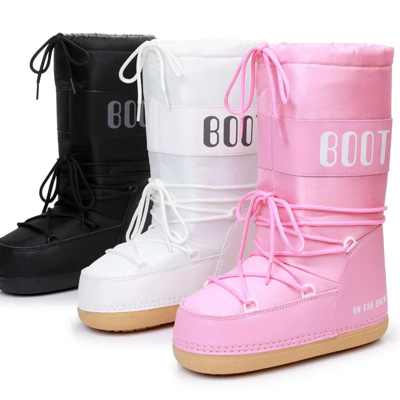 Bota Feminina de Neve | Acolchoada e Antiderrapante
