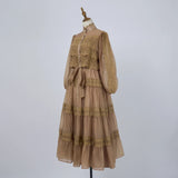 Vestido Lumière – Edição Exclusiva com Renda Bordada