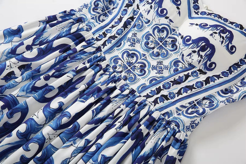 Vestido Estampa Dolce - Elegante