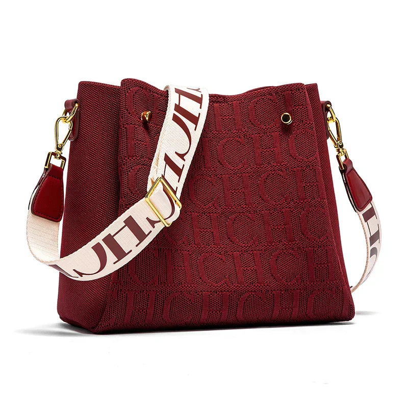 Bolsa CHCH – Bolsa de Ombro, Fecho Magnético, Grande Capacidade, Moderna e Elegante