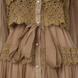 Vestido Lumière – Edição Exclusiva com Renda Bordada