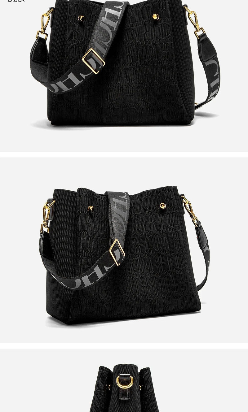 Bolsa CHCH – Bolsa de Ombro, Fecho Magnético, Grande Capacidade, Moderna e Elegante