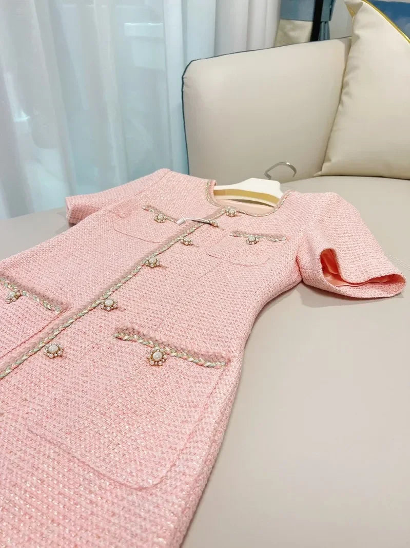 Vestido Luxo Atemporal TWEED - Novidade