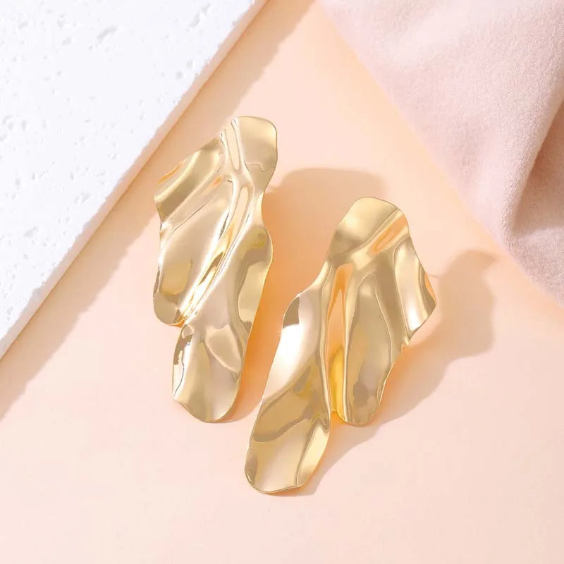 Brincos Geométricos Vintage – Estilo e Sofisticação